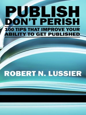 cover image of Publish Don't Perish